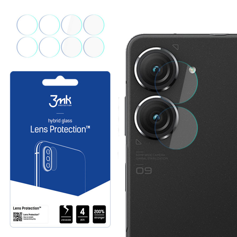 3MK Lens Protection Asus Zenfone 9 (4 kpl)