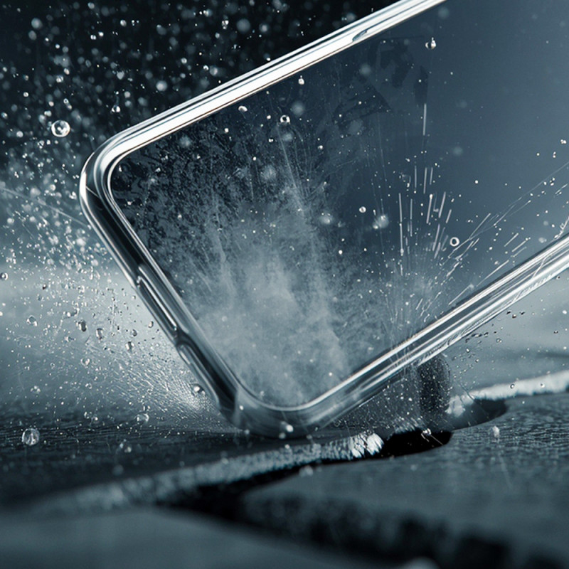 3MK Clear Case -suojakuori Samsung Galaxy A14 5G -puhelimelle, läpinäkyvä