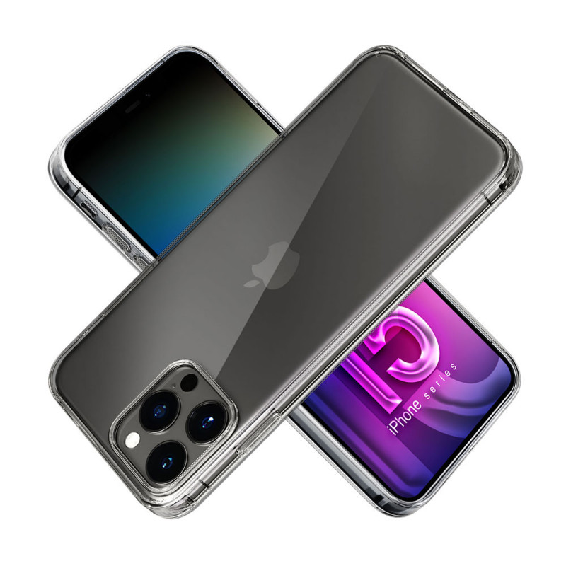 3MK Clear Case Apple iPhone 15 Pro -suojakotelo, läpinäkyvä