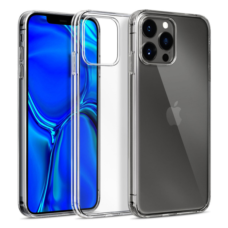 3MK Clear Case Apple iPhone 15 Pro -suojakotelo, läpinäkyvä