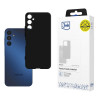 3MK Matt Case 3MK5415 suojakotelo Samsung Galaxy A15 4G / 5G -puhelimelle, musta