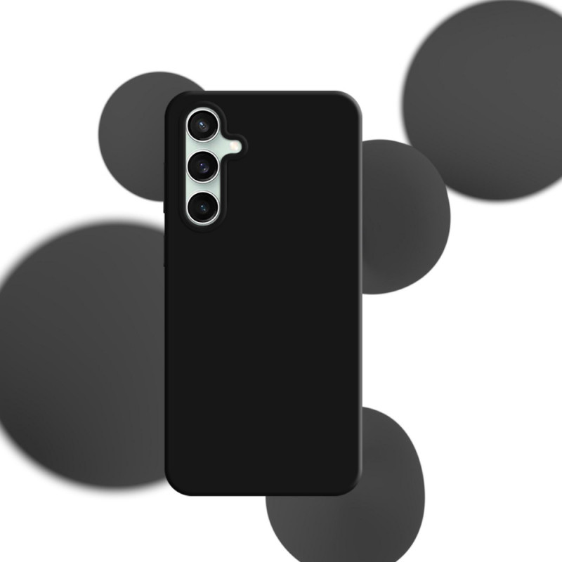 3MK Silicone Case -suojakotelo Samsung Galaxy S23 FE -puhelimelle, musta