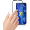 3MK HardGlass Max Lite karkaistu lasi -näytönsuojus Samsung Galaxy M55 -puhelimeen, musta