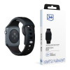 3mk silikoninen kellonranneke Apple Watch 38/40/41 mm, musta