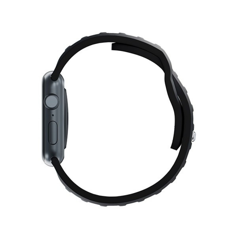 3mk silikoninen kellonranneke Apple Watch 38/40/41 mm, musta