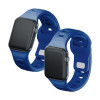 3mk silikoninen kellonranneke Apple Watch 38/40/41 mm, sininen