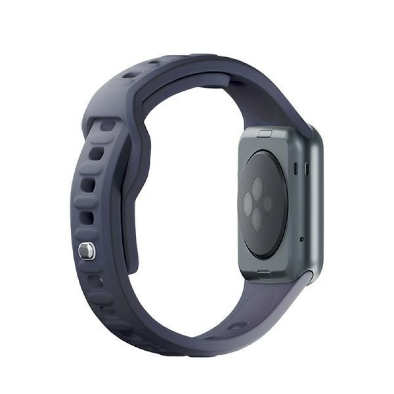 3mk silikoninen kelloranneke Apple Watch 38/40/41 mm, harmaa