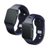 3mk silikoninen kelloranneke Apple Watch 38/40/41 mm, harmaa