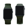 3mk Silikoninen kellonranneke Apple Watch 38/40/41 mm, tummanvihreä