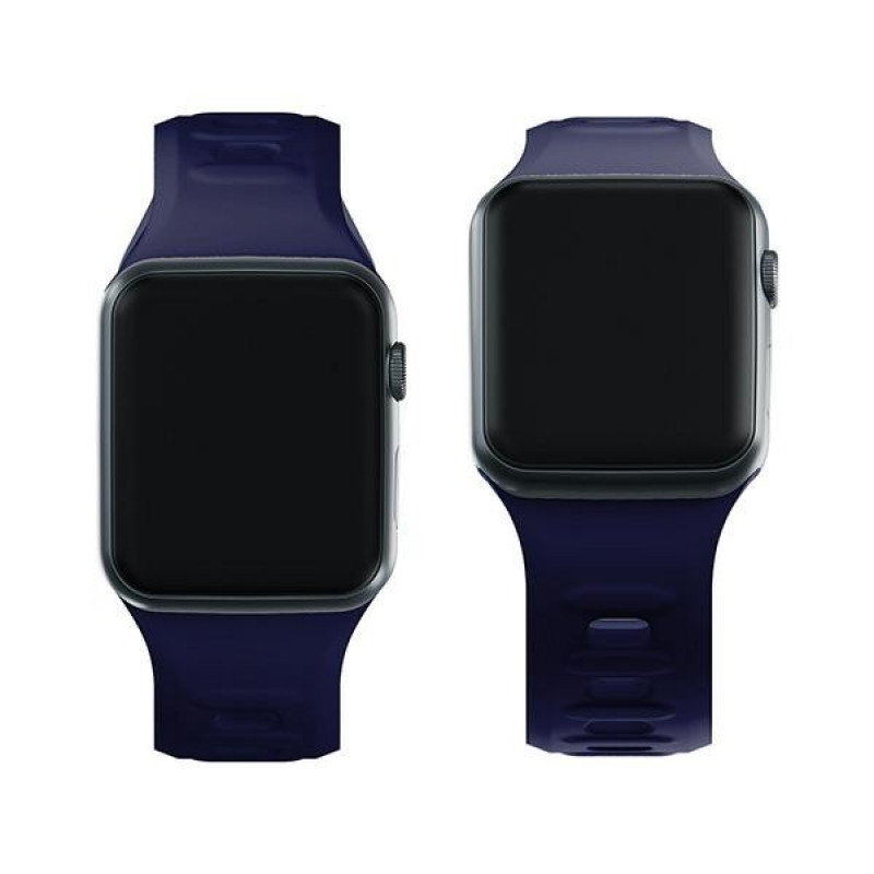 3mk Silikoninen kellonranneke Apple Watch 38/40/41 mm, ocean blue