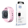 3mk Silikoninen kellonranneke Apple Watch 38/40/41 mm, vaaleanpunainen