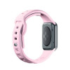 3mk Silikoninen kellonranneke Apple Watch 38/40/41 mm, vaaleanpunainen