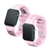 3mk Silikoninen kellonranneke Apple Watch 38/40/41 mm, vaaleanpunainen