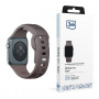 3mk Silikoninen kellonranneke Apple Watch 38/40/41 mm, taupe