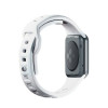 3mk silikoninen kellonranneke Apple Watch 38/40/41 mm, valkoinen