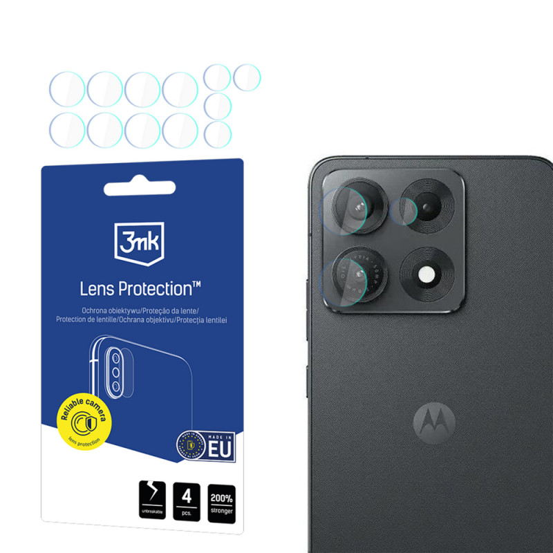 3MK Lens Protection Motorola Edge 70 Max -kameran linssinsuoja