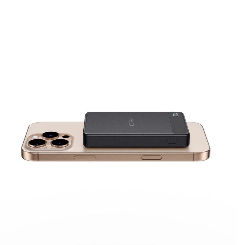 Tech-Protect PB33 LifeMag MagSafe -varavirtalähde 5000 mAh, 15 W, musta