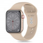 Tech-Protect silikoniranneke Apple Watch 4/5/6/7/8/9/SE/10 (38/40/41/42 mm), pähkinä