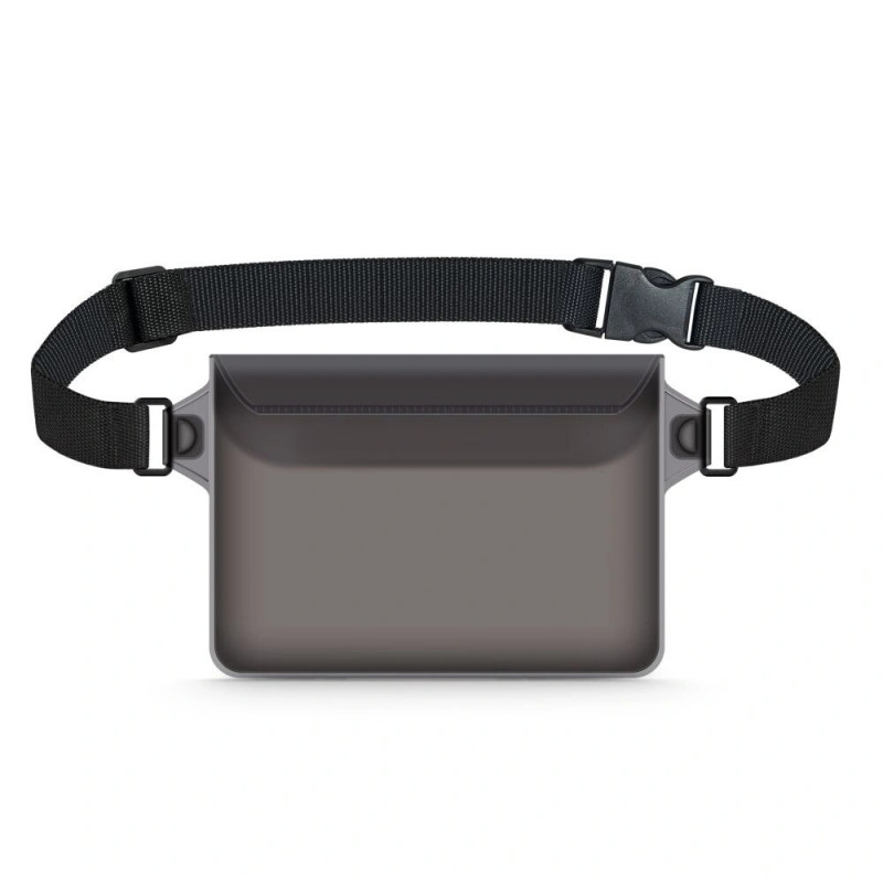 Tech-Protect UWP10 Universal Waterproof Pouch, musta/kirkas