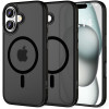 Tech-Protect MagMat MagSafe -suojakotelo Apple iPhone 16:lle, matta musta