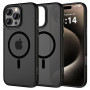 Tech-Protect MagMat MagSafe -suojakotelo Apple iPhone 16 Pro -puhelimelle, matta musta