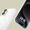 Tech-Protect MagSlim MagSafe -suojakuori Apple iPhone 16:lle, matta/valkoinen