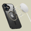 Tech-Protect MagMat MagSafe -suojakotelo Apple iPhone 16:lle, musta/kirkas