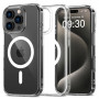 Tech-Protect Flexair Hybrid MagSafe -suojakuori Apple iPhone 16 Pro -puhelimelle, kirkas