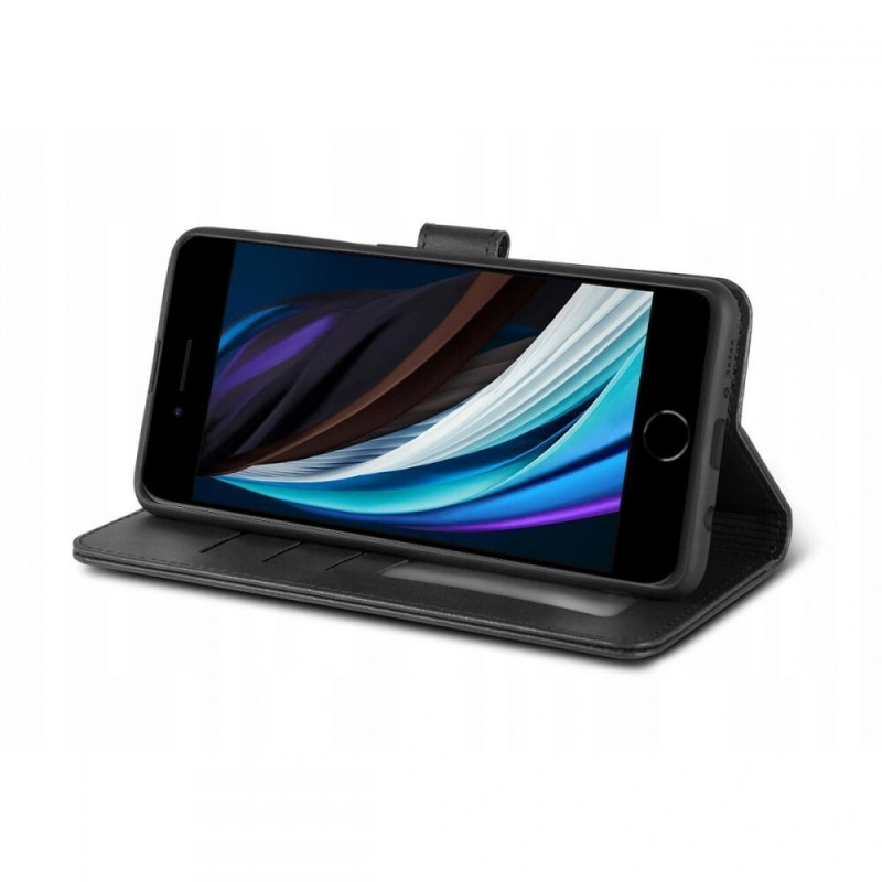 Tech-Protect Wallet MagSafe -lompakkokotelo Apple iPhone 16 -puhelimelle, musta