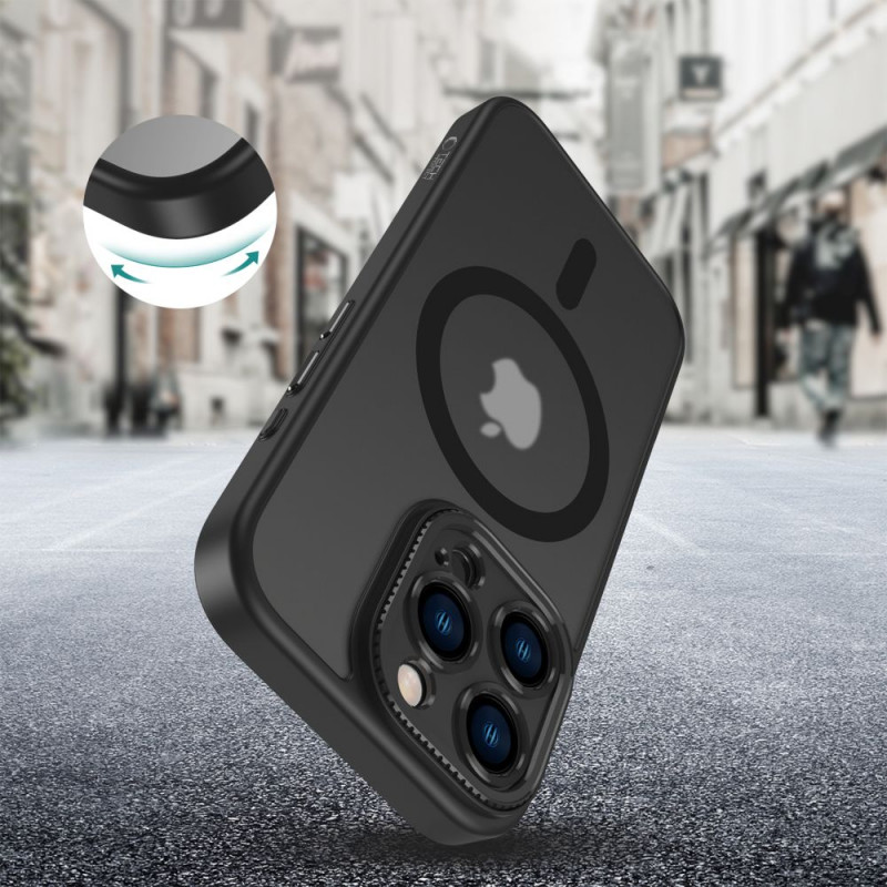 Tech-Protect MagCam MagSafe -suojakotelo Apple iPhone 16 Pro -puhelimelle, matta musta