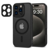 Tech-Protect MagCam MagSafe -suojakotelo Apple iPhone 16 Pro -puhelimelle, matta musta