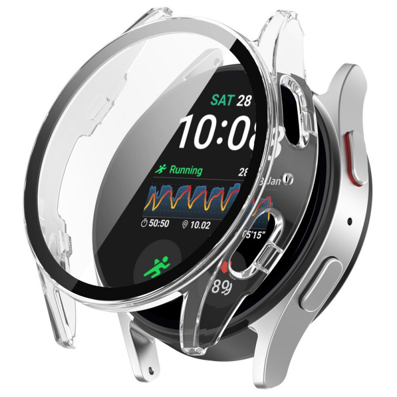 Tech-Protect Defense360 -suojakotelo Samsung Galaxy Watch 7 -kellolle, 40 mm, kirkas