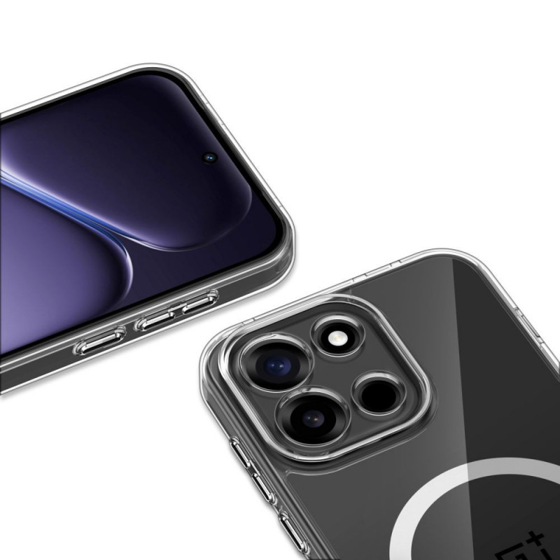 Tech-Protect FlexAir Hybrid MagSafe -kuori OnePlus Nord 6 -puhelimelle, läpinäkyvä (THP5525)