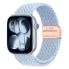 Tech-Protect Nylonmag -ranneke Apple Watch 4/5/6/7/8/9/SE/10, 38/40/41/42 mm, vaaleansininen