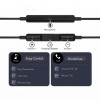 Tech-Protect Ultraboost Core G4 USB-C -langalliset nappikuulokkeet, musta