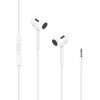 Tech-Protect Ultraboost Core G2 Mini Jack 3,5 mm langalliset nappikuulokkeet, valkoinen
