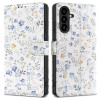 Tech-Protect lompakkokotelo Samsung Galaxy A17 / A18 / A26 4G / 5G -puhelimelle, Spring Flowers