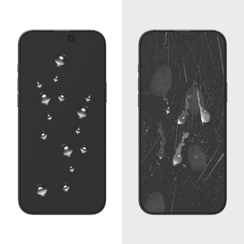 Tech-Protect Glass Fit+ karkaistu lasi Xiaomi Poco M7 -puhelimeen, musta (2 kpl)