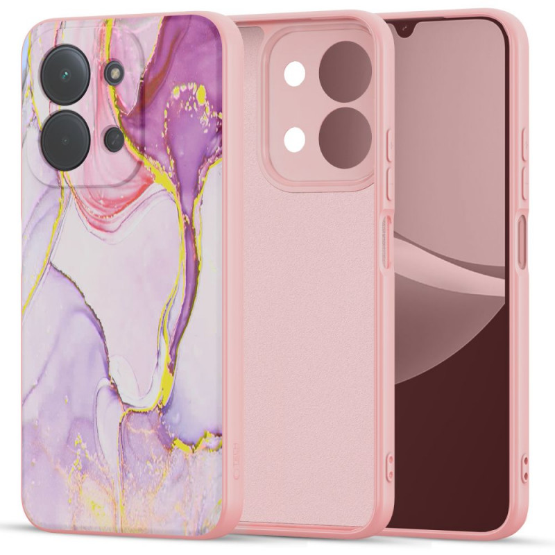 Tech-Protect Icon -silikonikuori Xiaomi Redmi 15C 5G / Poco C85 5G -puhelimelle, Marble