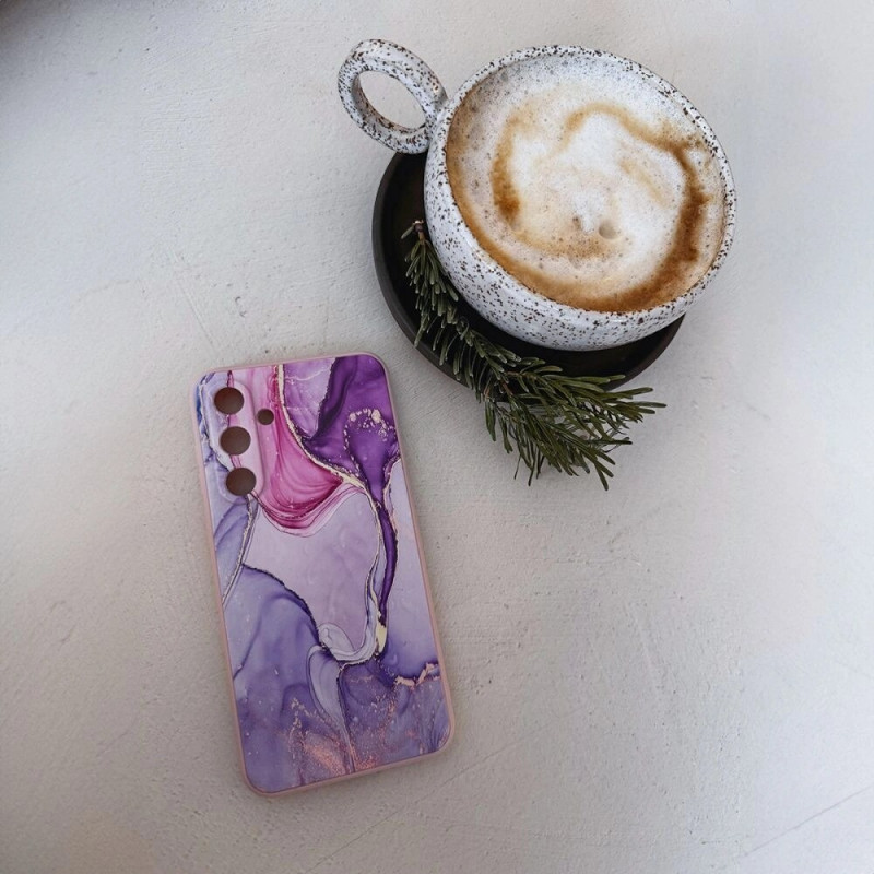 Tech-Protect Icon -silikonikuori Xiaomi Redmi 15C 5G / Poco C85 5G -puhelimelle, Marble