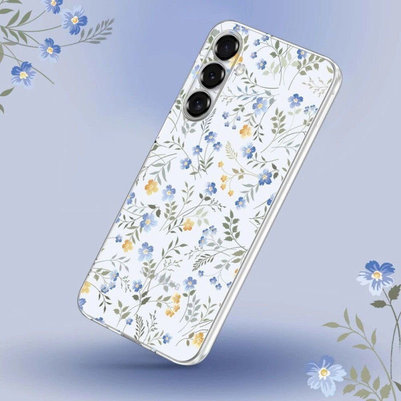 Tech-Protect FlexAir -kuori Xiaomi Redmi 15C / Poco C85 -puhelimeen (173 mm), Daisies with Leaves