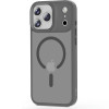 Tech-Protect Magmat MagSafe -suojakotelo Apple iPhone 17 Pro -puhelimelle, matta crayon grey