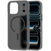 Tech-Protect Magmat MagSafe -suojakotelo Apple iPhone 17 Pro Max -puhelimelle, matta liitukivenharmaa