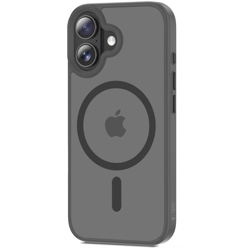 Tech-Protect Magmat MagSafe -kuori THP4950 Apple iPhone 17:lle, matta vahaliidunharmaa
