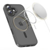 Tech-Protect Magmat MagSafe -kuori THP4950 Apple iPhone 17:lle, matta vahaliidunharmaa