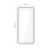 Tech-Protect Glass Fit+ karkaistu lasi Motorola Edge 50 Neo / 60 Neo -puhelimeen, musta (2 kpl)