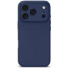 Tech-Protect silikoninen MagSafe-kuori Apple iPhone 17 Pro -puhelimelle, Deep Blue