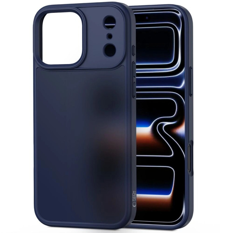 Tech-Protect Magmat -suojakotelo Apple iPhone 17 Pro -puhelimelle, matta Deep Blue