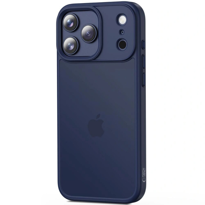 Tech-Protect Magmat -suojakotelo Apple iPhone 17 Pro -puhelimelle, matta Deep Blue