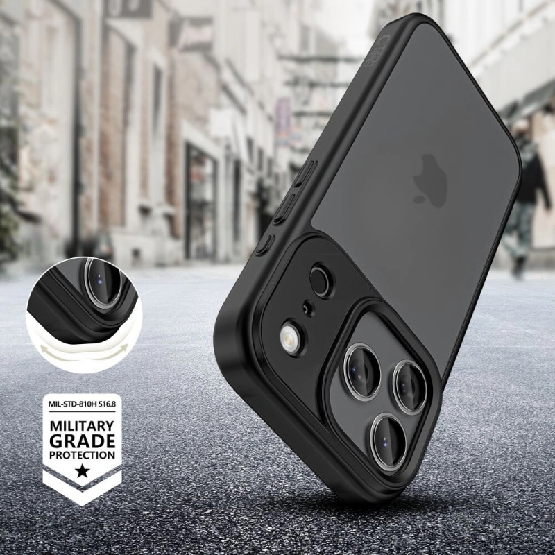 Tech-Protect Magmat -kuori Apple iPhone 17 Pro Max -puhelimelle, matta musta